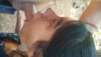 Outdoor Forest Blowjob in Chilean Woods