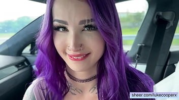 Valerica Steele’s Dripping Wet Pussy Unleashes a Torrent of Ecstasy During a Wild Ride