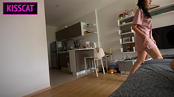Step Mom’s Vacation Challenge: Risky Shared Bed Creampie With Step Son