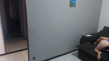 Anxious housewife trades her ass for her husband’s freedom when a cop comes knocking