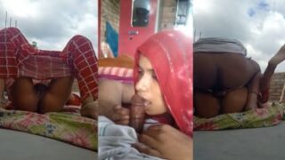 Bhabhi’s wild terrace ride, moaning loud for the neighbors to hear