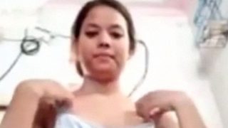 Guwahati hottie rips off her bra and goes completely topless in this steamy video