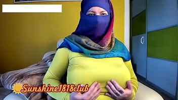 Busty Middle Eastern Muslim Girl Flaunts Her Curves in a Steamy Cam Show on November 2nd