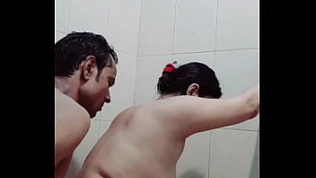 Desi Desires Unleashed in the Bathroom