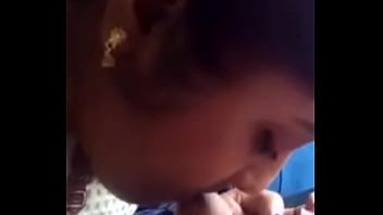 Tamil beauty hungrily deepthroats BBC, swirling her tongue around the thick shaft