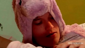 Ebony Teen Gets Ravished by a Mythical Beast