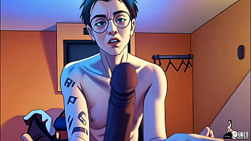 Desperate Emo Slut Gets Pounded Hard for Rent Money