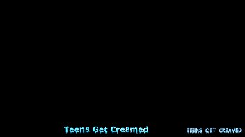 Young Stepdaughters’ Creamy Compilation: Petite Teens Filled
