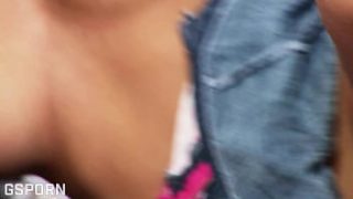 Voluptuous brunette MILF with natural curves gets passionately pounded by a thick, hard cock