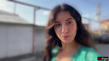Triple Facial for the Town Slut – Public Cumwalk