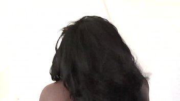 Ebony MILF Gobbles Down a Load of Young White Cum