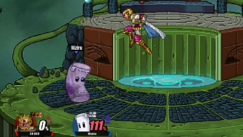 Explode like an Arab, brawling against Niziru in SSF2