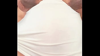 Expecting Arab Beauty with a Swollen Belly and Dripping Milk-Filled Breasts