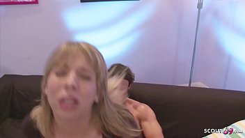 Caught My Petite Stepsister Touching Herself and Tempted Her Into a Hard Fuck