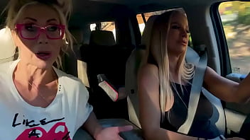 Busty Blonde Babes Go Hard with a Strap-On!