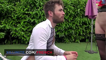 Alfresco Backdoor Encounter with a Hot Waiter