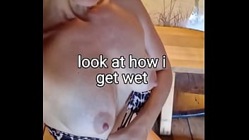 Hot Asian brunette flaunts tattoos in a tiny bikini