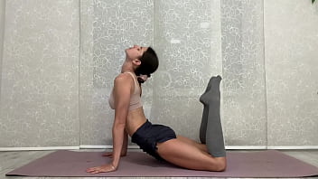Bare and Bent: A Solitary Stretch of Sensual Yoga