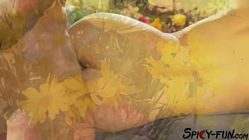 Busty Blonde Babe Takes a Thick Load from a Ripped Bodybuilder