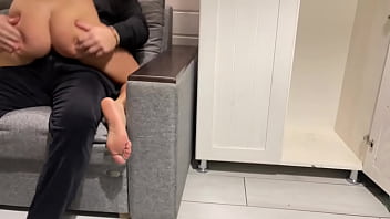 Stepmom Peeps on Stepson’s Porn and Jerk Session, Then Takes His Cock