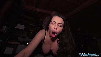 Big Tit MILF Public Agent Gets Down and Dirty: Sloppy Blowjob Leads to Hardcore Doggystyle Pound for Curvy Cougar