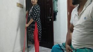 Curvaceous Wife Lends a Hand to Her Husband’s Desi Pleasure Session