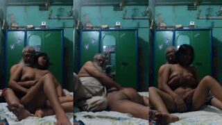 Elderly Muslim Father-in-Law Ravishes His Daughter-in-Law in a Scandalous Bangladeshi Flick