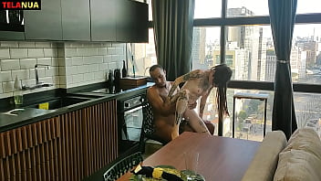 Brazilian Teen Gets Pounded by Huge Latino Cock