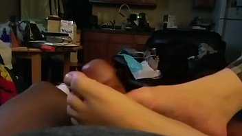 Sole-Soaked Surrender: A Foot-Fueled Climax