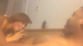 Asian beauty takes massive black cock
