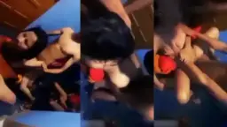 Malam Panas Istriku Dihardik Tiga Pria Gagah