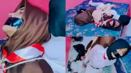Gadis Berhijab Dibawa Paksa Usai Kegiatan Pramuka