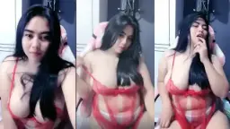 Shellaaa’s Fiery Red Lingerie: A Sizzling, Seductive Comeback