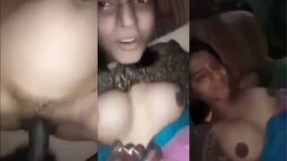 Sultry Bengali Babe’s Busty Moans Echo in Steamy Sex Tape