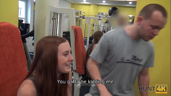 Naughty gym bunny skips workout to get sweaty with wealthy hunter