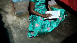 Desi Bhabhi Gets Fucked Hard by Her Teacher While Reading a Book