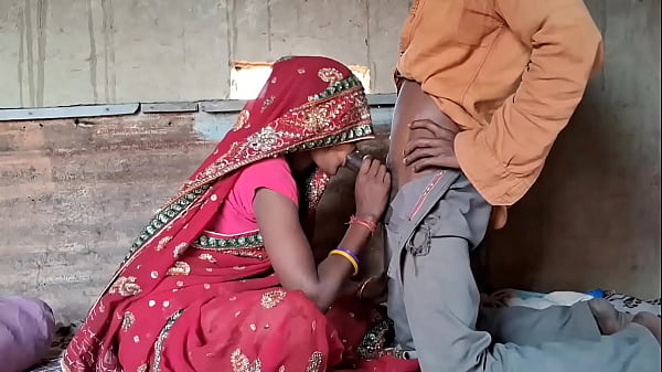Sizzling Desi Bhabhi in Crimson Saree: Steamy Hindi Web Series Full Episode Unleashed