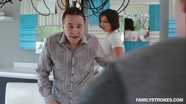 Busty MILF seduces and fucks her step-nephew