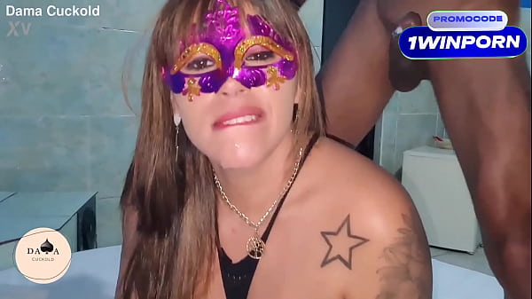 Married slut gets a massive facial and keeps getting railed by a hung black stud