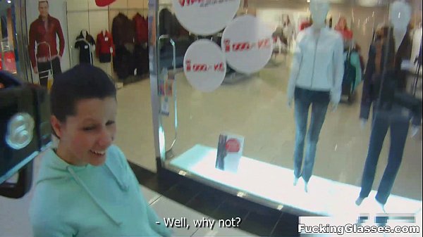 Glasses Get Fucked: A Teen’s Public Restroom Blowjob Orgy