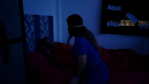 Daddy’s Away, So His Latina Stepmom Shows Her Step-Son a Spooky, Curvy Halloween Treat