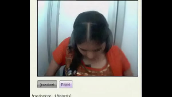 Curvy Tamil beauty flaunts her luscious tits live on camera