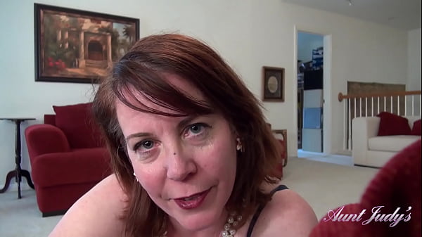 Texas Redhead Step-Auntie Brie, 53, Wraps Her Lips Around Your Cock and Strokes You Off