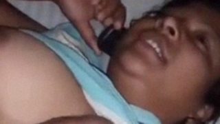 Curvy Indian Escort Moaning Into The Phone While Getting Pounded