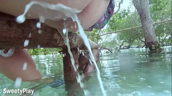 Forced Outdoor Anal Enema Explosion