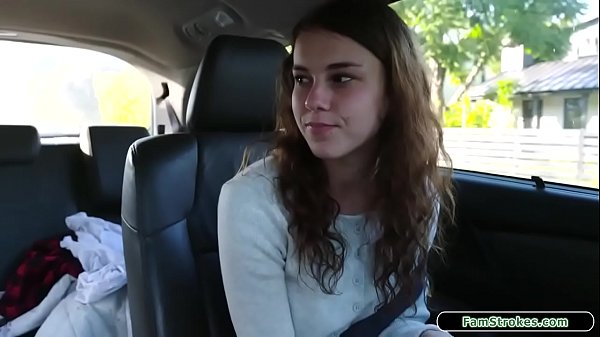 Teen Stepdaughter Swallows Stepdad’s Load To Score A New Ride