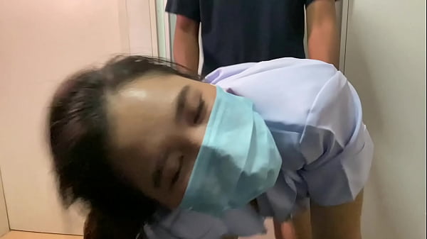 Nurse Friend Begs For A Rough Pounding