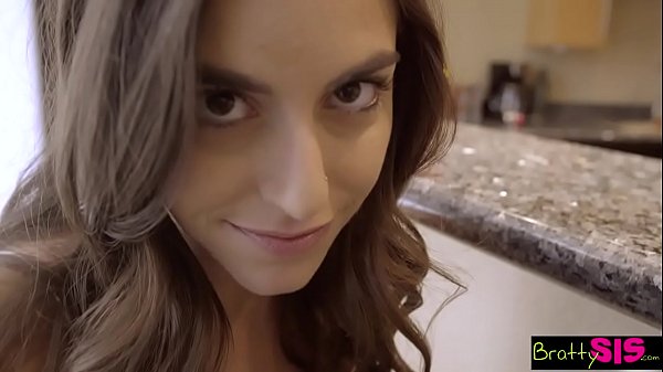 Naughty Stepsister – Nearly Busted Giving Head And Getting Pounded