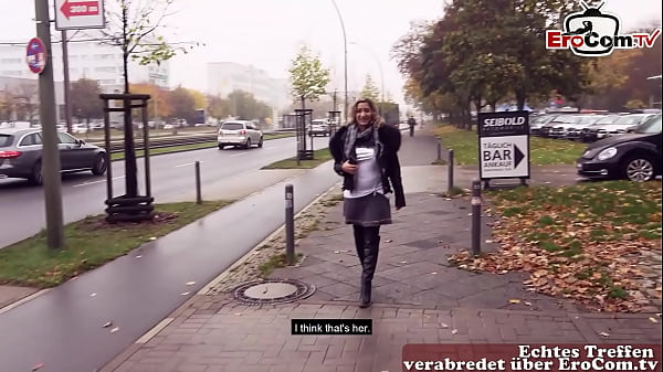 German Turk Teen Picked Up For A Public Street Sex Encounter