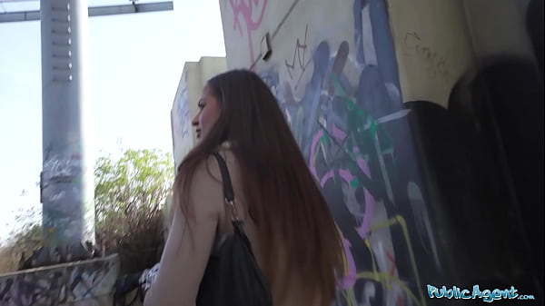 British Brunette Public Agent Earns Her Fee By Servicing A Hefty Czech Cock